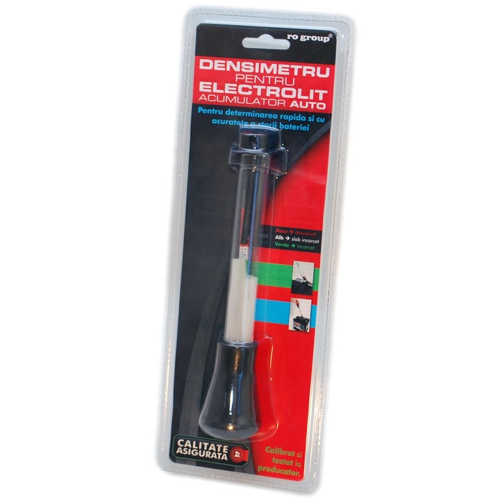Densimetru Electrolit Acumulator Auto Rogroup