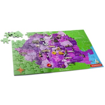 Puzzle Purple Cow Mapedia Romania Puzzle Purple Cow Mapedia Romania