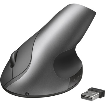 Mouse wireless ergonomic vertical Trust Varo, Negru Mouse wireless ergonomic vertical Trust Varo, Negru