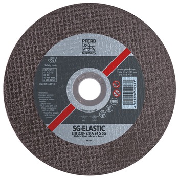 Disc taiere metal PFERD 230x22.23x2.9 mm A24 S SG Disc taiere metal PFERD 230x22.23x2.9 mm A24 S SG