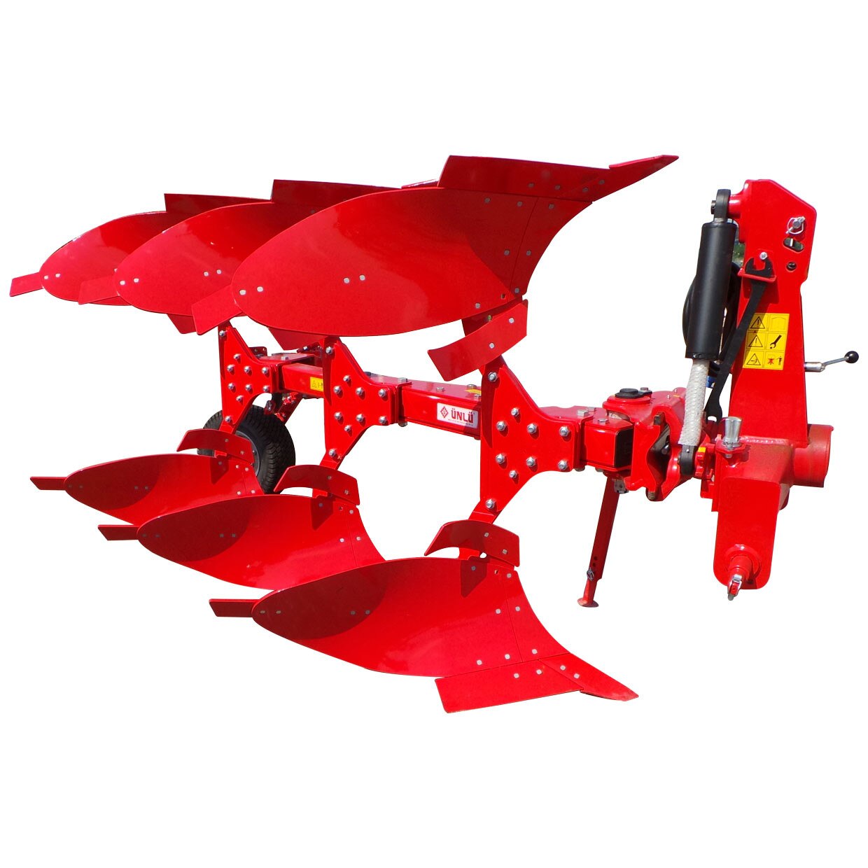 Plug reversibil hidraulic UNLU, cu 4 brazde, 100 - 120 CP