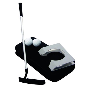 Set golf birou LONGRIDGE, crosa metal, 2 mingi, tinta Set golf birou LONGRIDGE, crosa metal, 2 mingi, tinta