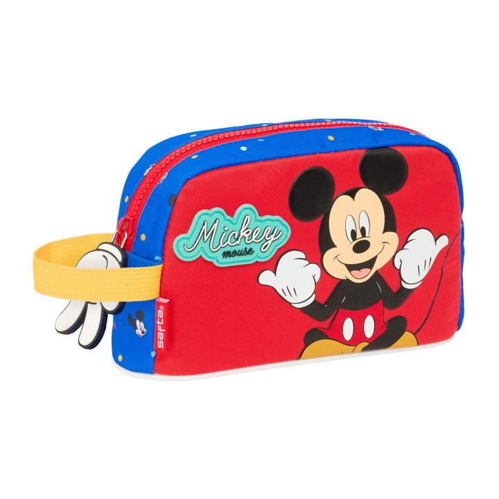 Geanta termica Mickey Mouse Clubhouse, Poliester, Multicolor
