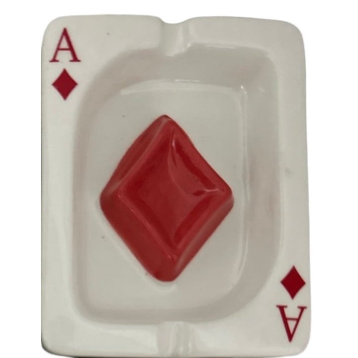Kerámia hamutartó játékkártya ász gyémánt