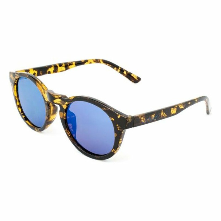 LondonBe unisex napszemüveg, O 45 mm, barna, gradiens lencsék, UV400 védelem