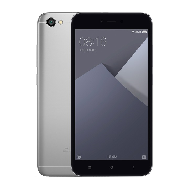 Смартфон Xiaomi Redmi Note 5A, Dual SIM, 16GB, 4G, Gray