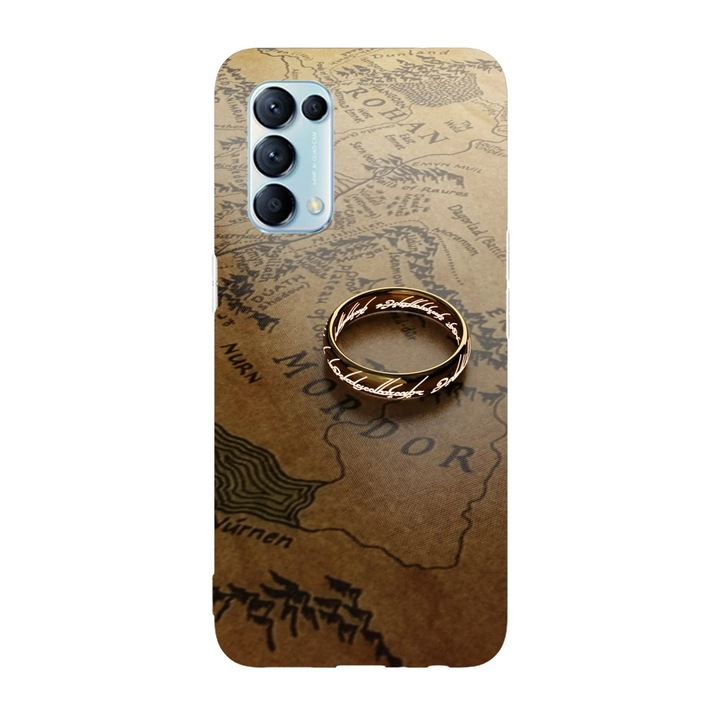 Husa telefon compatibila cu Oppo A80, Viceversa, model The One Ring The Lord of the rings, Silicon, TPU