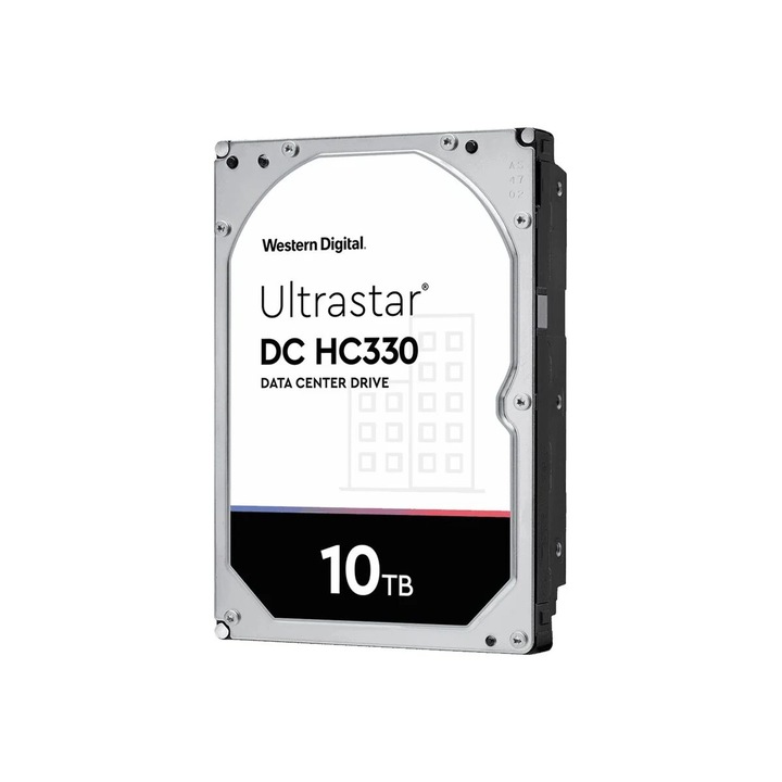 Твърд диск 3.5" Western Digital ULTRASTAR DC HC330, 10 TB, 7200 rpm, SATA III