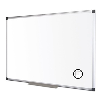 Tabla nemagnetica cu patratele fine 2.5 cm si rama din aluminiu Bi-Office - 60x90 cm Tabla nemagnetica cu patratele fine 2.5 cm si rama din aluminiu Bi-Office - 60x90 cm
