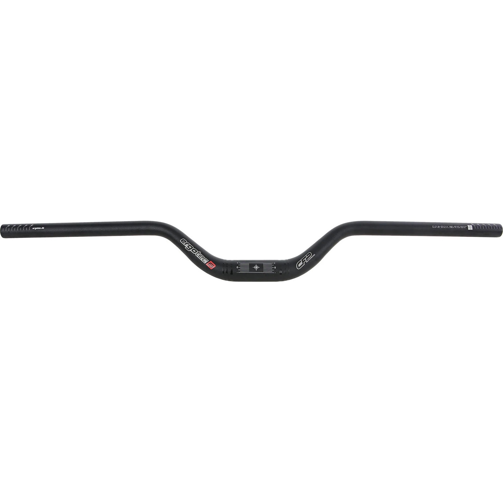 Ghidon Ergotec Riser Bar 780mm, 70mm, prindere 31.8mm, backsweep 12 ...