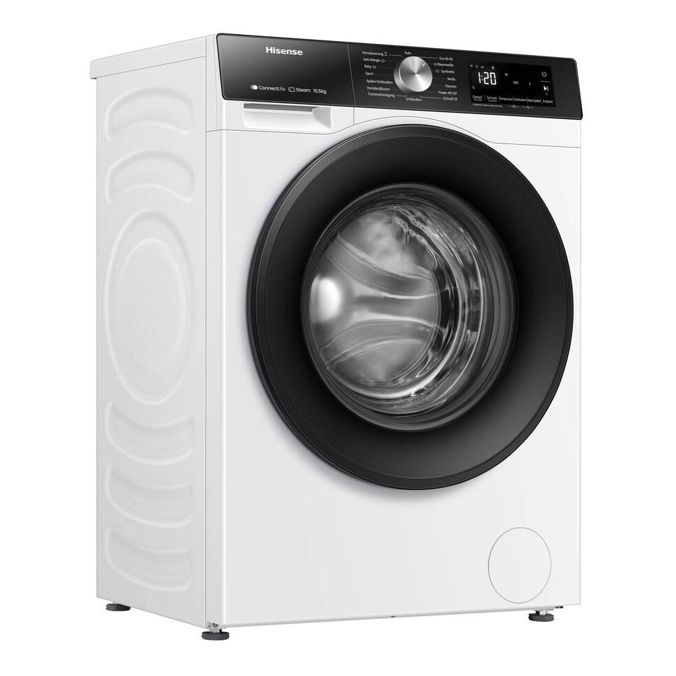 Masina de spalat rufe Hisense WF3S1043BW3, 10, 5 kg, 1400 rpm
