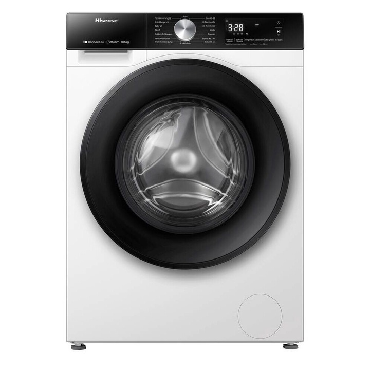 Masina de spalat rufe Hisense WF3S1043BW3, 10, 5 kg, 1400 rpm