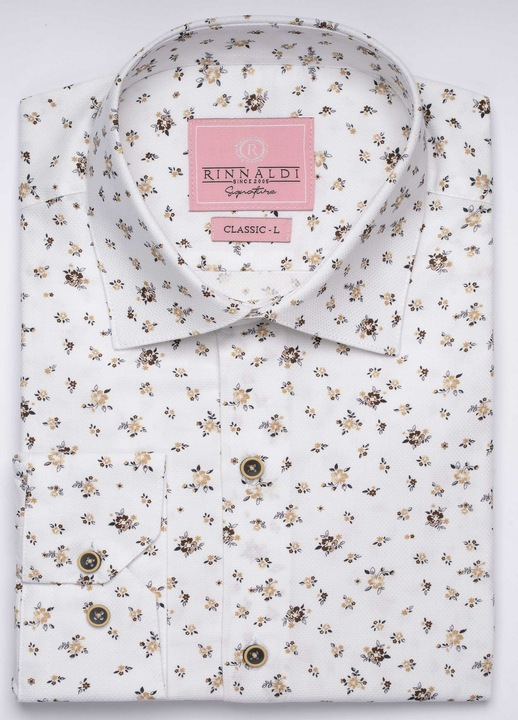 Camasa Rinnaldi 721 ST Clasic 6, Alb, Alb