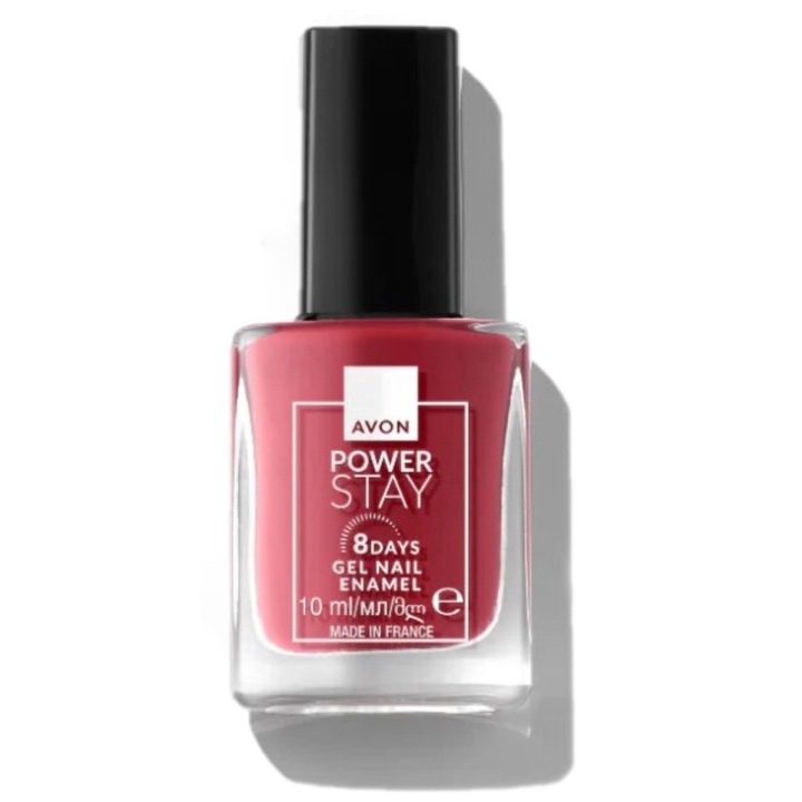 Lac de unghii Power Stay 8 Days Gel Nail Enamel, Avon, Timeless Icon, 10 ml