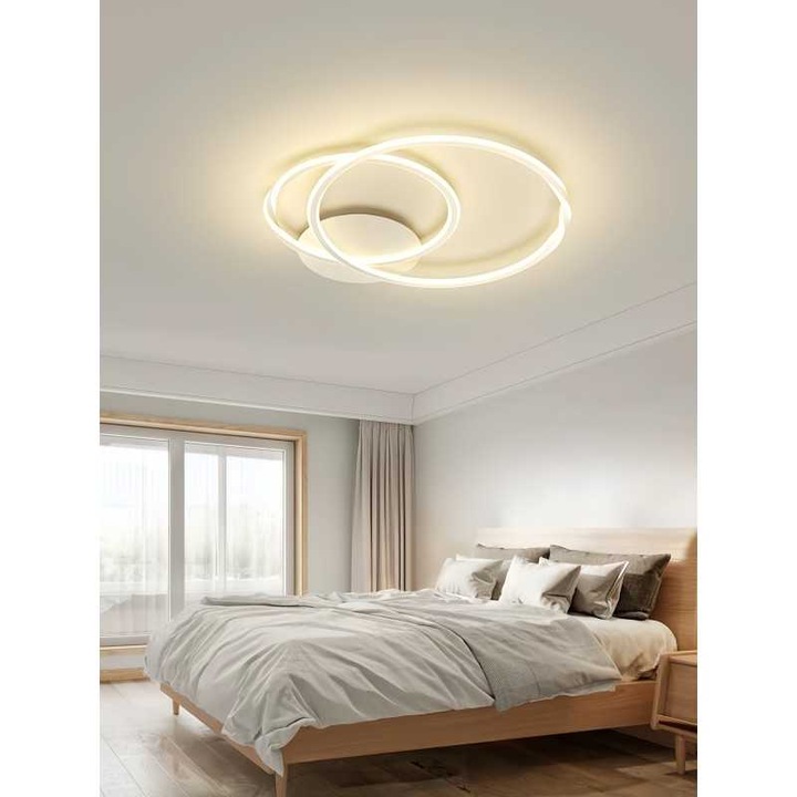 JIJU® LED полилей с 2.4G wifi дистанционно управление с регулируем интензитет на светлина/студено/топло/неутрално