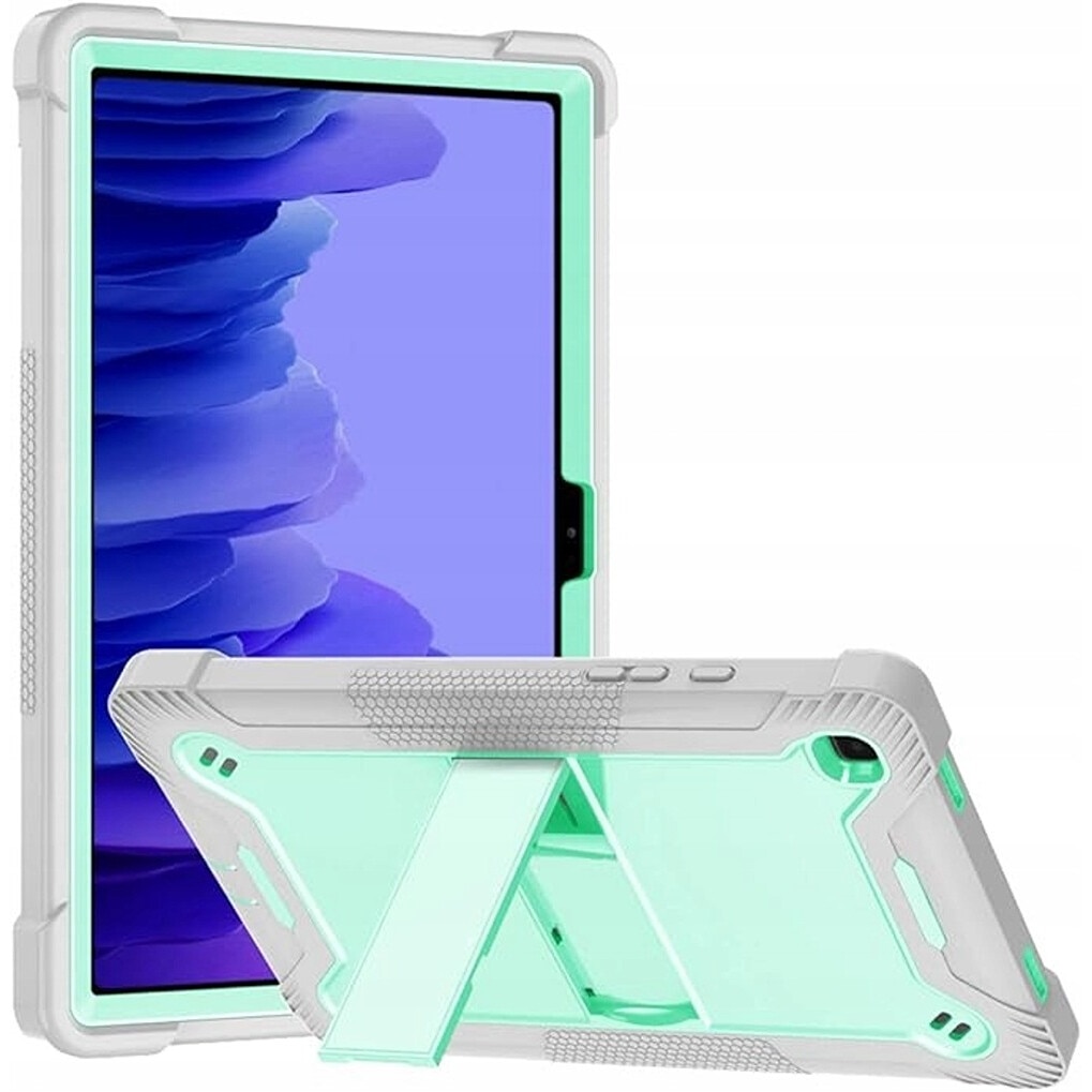 Husa compatibila cu Samsung Galaxy Tab A8 10,5" cu curea de umar, verde menta