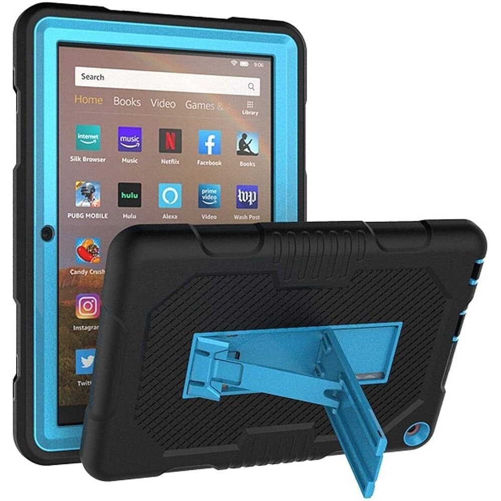 Husa compatibil cu Samsung Galaxy Tab A 8.4” cu suport, negru