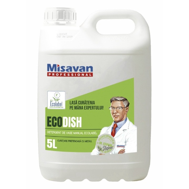 Detergent de vase Manual Dr.Stephan Ecolabel Dish 5L
