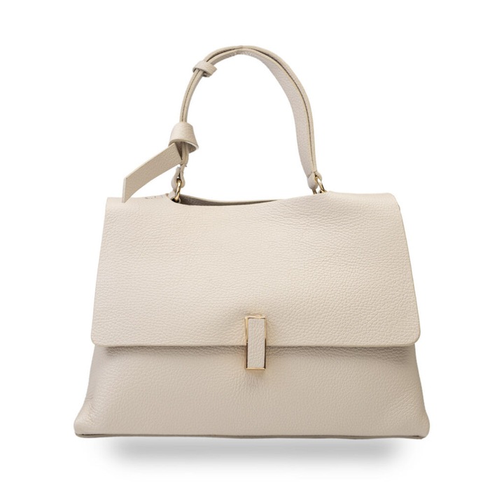 Poseta dama, piele, Toro Nero, Maria, Bej, 21*31*12 cm