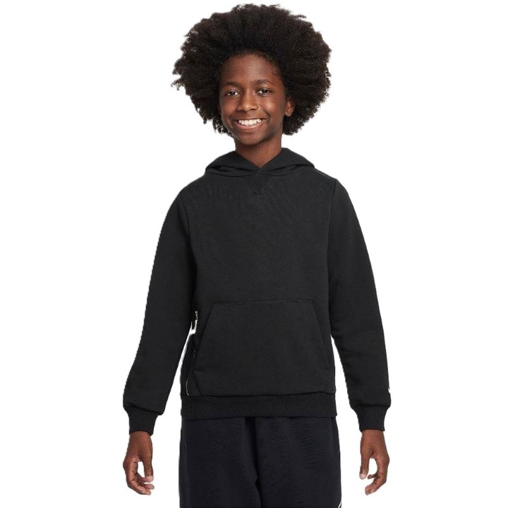 Суитшърт Nike K NK DF SI FLC PO HOODY-FZ5024-010