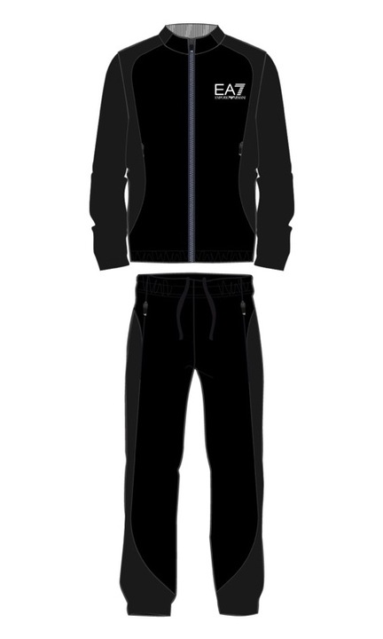 Trening EA7 pentru Barbati, Negru, Negru