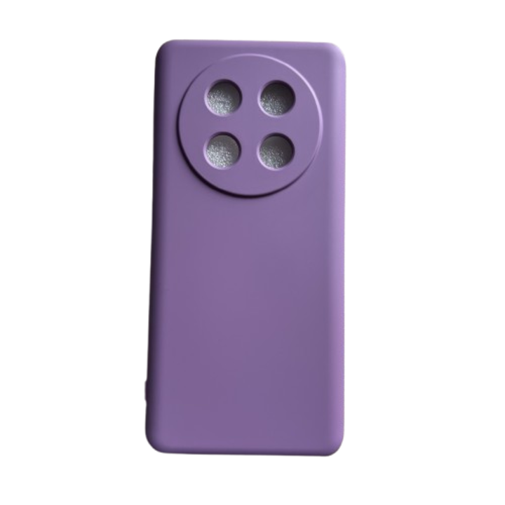 Мек кадифен калъф, съвместим с Honor Magic 7 Lite, лилав