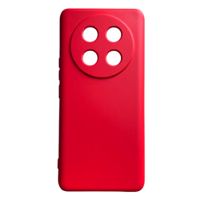 Мек кадифен калъф, съвместим с Honor Magic 7 Lite, червен