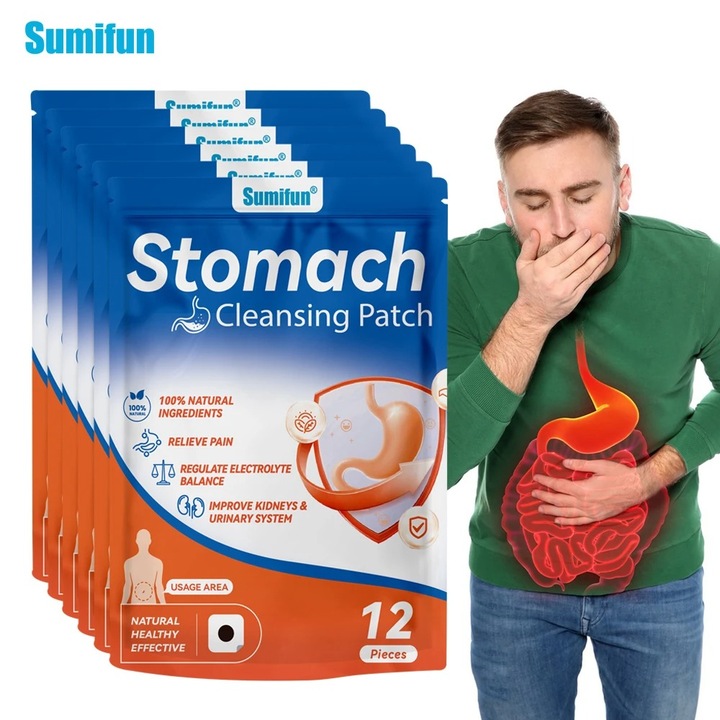 48 plasturi pentru dureri de stomac