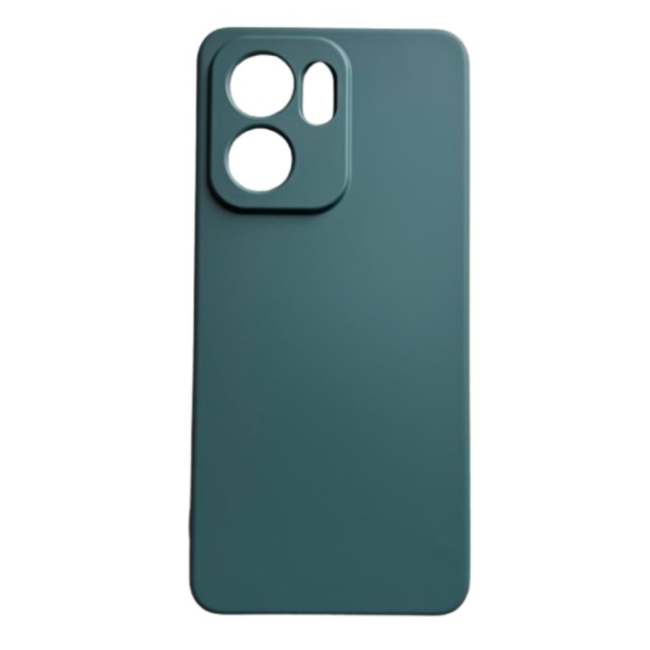Husa Soft Catifea compatibila cu Oppo Reno 13F, 13FS, Verde inchis