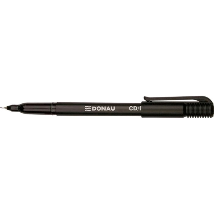 Marker pentru Donau CD, varf rotund, 0.5 mm, negru