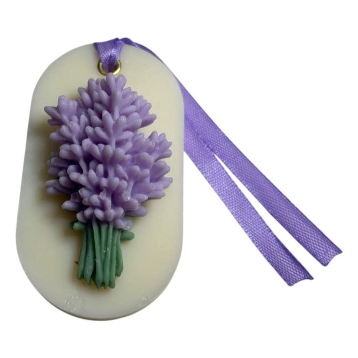 Odorizant dulap haine, ceara de soia, parfum lavanda, handmade, 40 gr