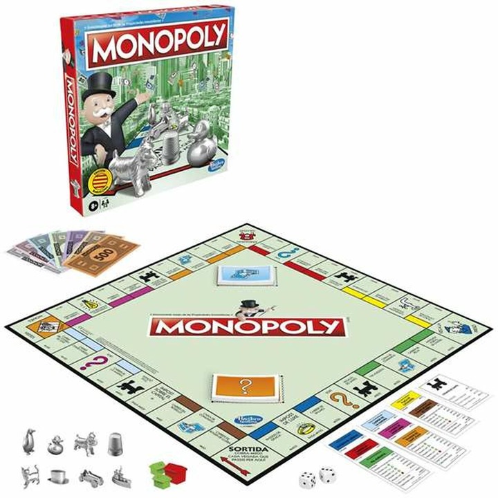 Joc de societate Monopoly Barcelona, 2-6 jucatori, pentru varsta de peste 8 ani