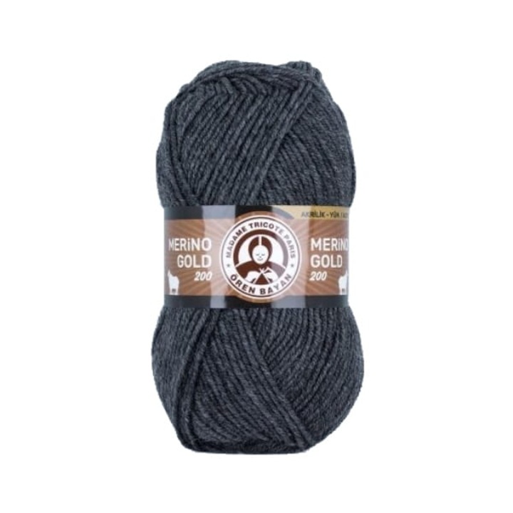 Tűzálló textil, Merino Gold 200, 60% merinó gyapjú, 40% akril, 100g, 200m