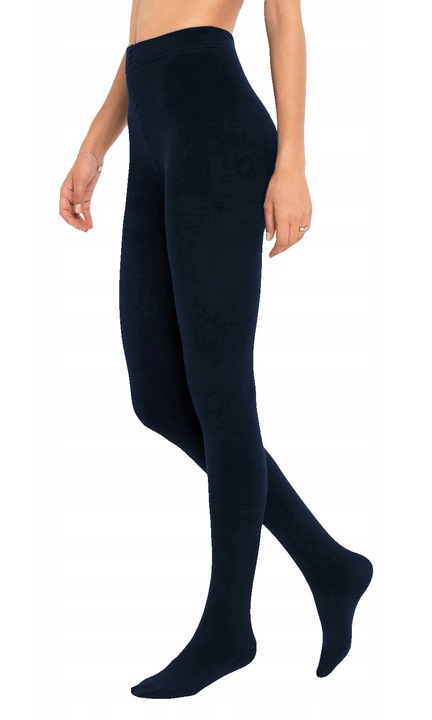 Harisnya, Fine Woman, hoszigetelt, Tengerészkék, XL-3XL