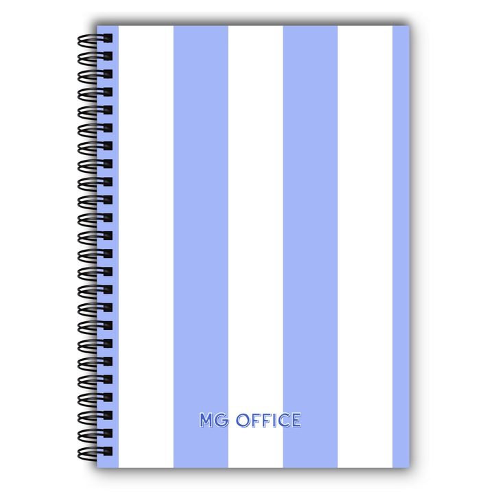 Caiet Puncte A5 Spirala 80 File Marine Essence MG Office Caiete Notite Foi Punctate Netede 80g/mp Softcover