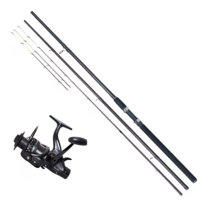 Feeder készlet 3,6 m-es delta rúddal és hk4000 orsóval 11 csapággyal