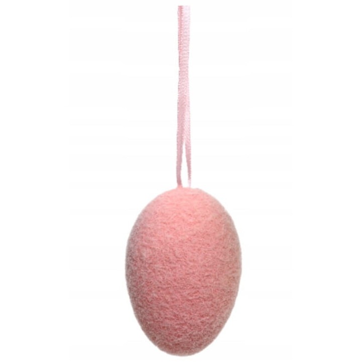 Ou decorativ din spuma, Kaemingk, set 6 culori pastel, 5,5x7,5cm