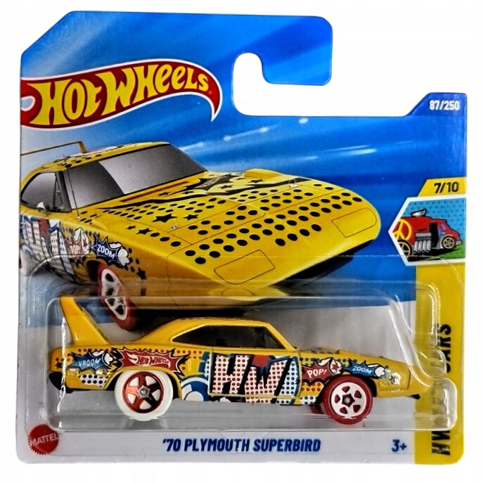 Masinuta metalica Hot Wheels, '71 Plymouth Superbird, Colectia Art