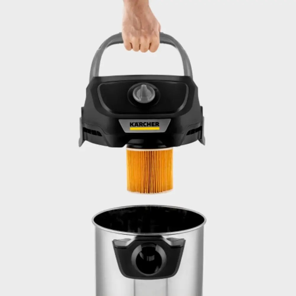 Aspirator umed uscat KWD 3 S V-17/4/20 Anniversary Edition, 1000 W, 17 l, Negru