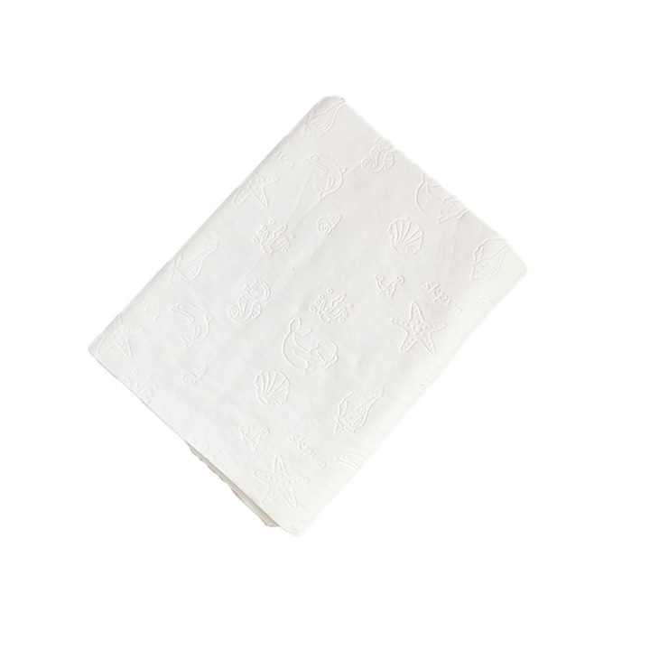 Prosop pentru baie animale, extra mare, ultra-absorbant, alb, 66x43cm