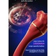 Vibrator pentru femei, 10 lingatori de limba si 10 moduri de vibratii, 3 in 1, limba, vagin, orgasm, mut ≤ 45 decibeli, potrivit pentru femei si sani, jocuri la distanta lunga, USB， Buze rosii rezistente la apa, silicon lichid rosu