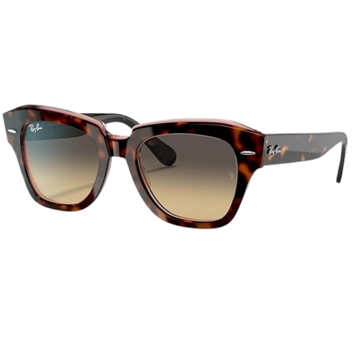 Слънчеви очила Ray-Ban RB2186 State Street, градиент, костенурковокафяви
