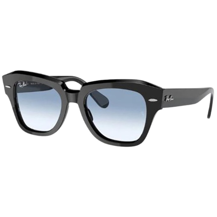 Слънчеви очила Ray-Ban RB2186 State Street, градиент, черно-сини