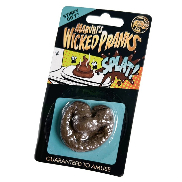 Jucarie Marvin's Wicked Pranks, Fake Poop, Plastic