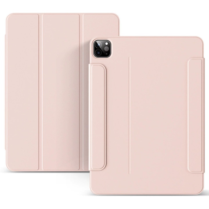 Tablet védőtok, Hibrid, Apple iPad Air 4/5/PRO 11" készülékhez, Rózsaszín