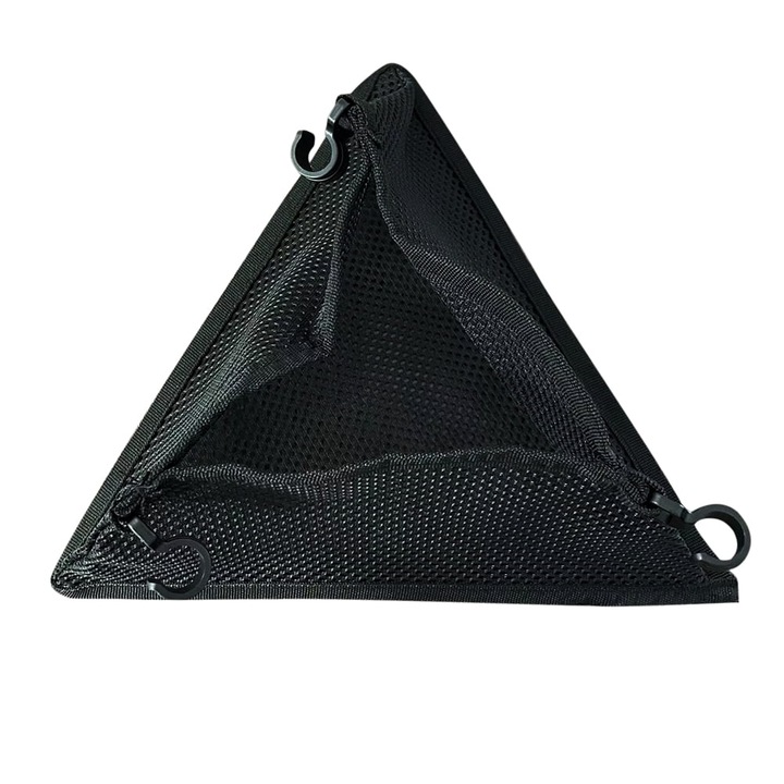 Маса, Сгъваема къмпинг, черна, размери 37x53.5 см, комплект със стойка и чанта за съхранение