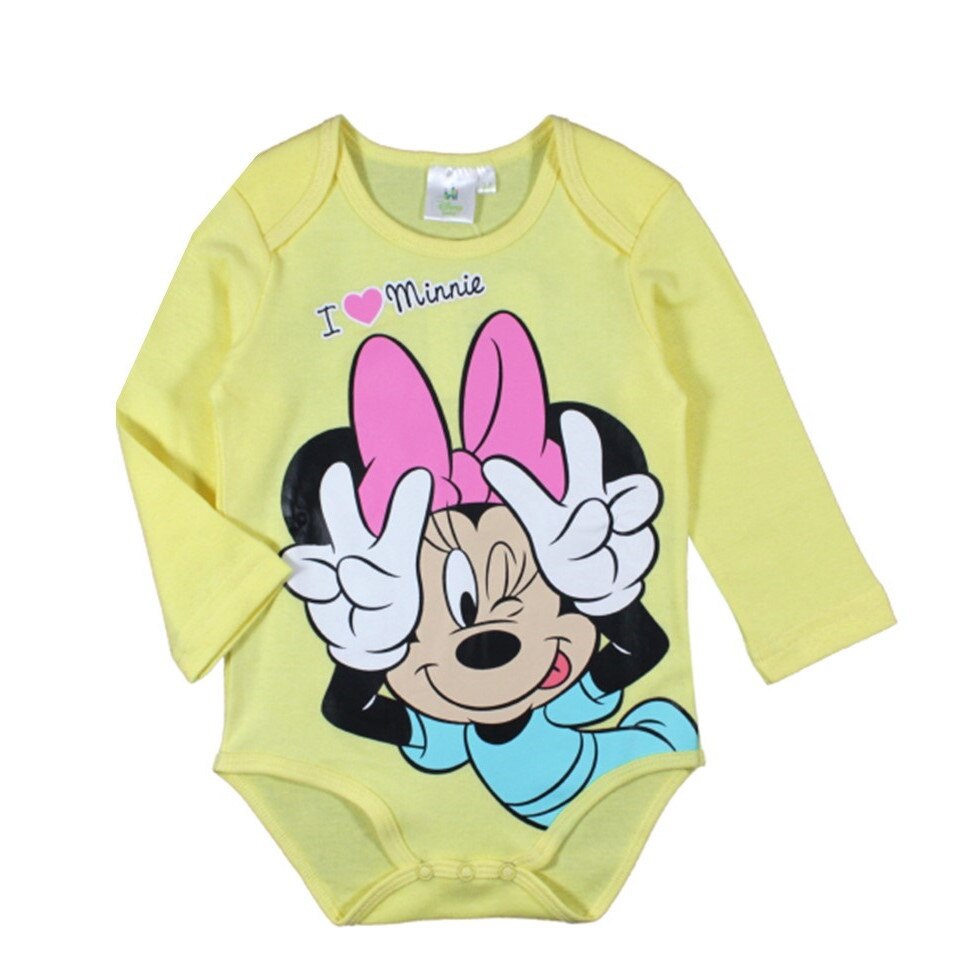 Body CopilasCochet, Minnie Mouse, Galben