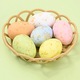 Set de oua decorative de Paste, multicolor, 145x145x30mm