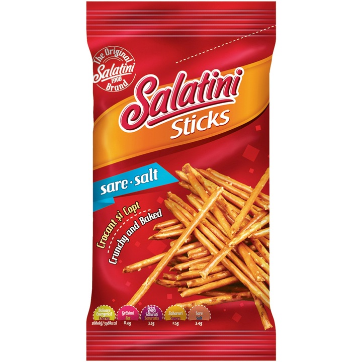 Sticks cu sare, Salatini, 10x40g