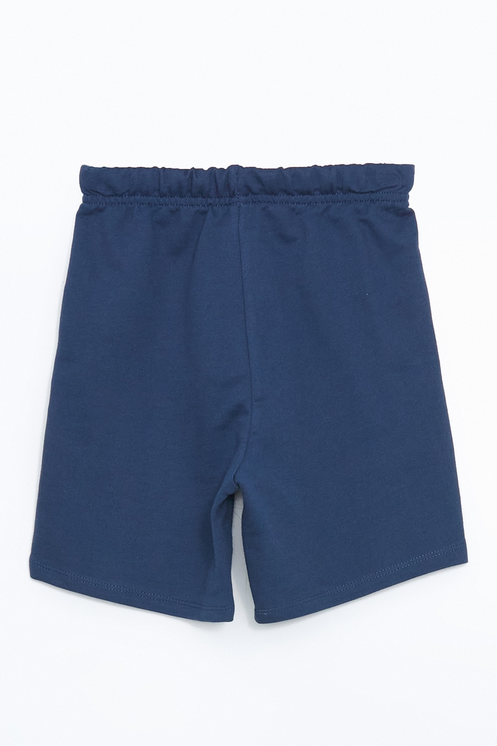 LC WAIKIKI, Pantaloni scurti din bumbac cu model uni si snur de